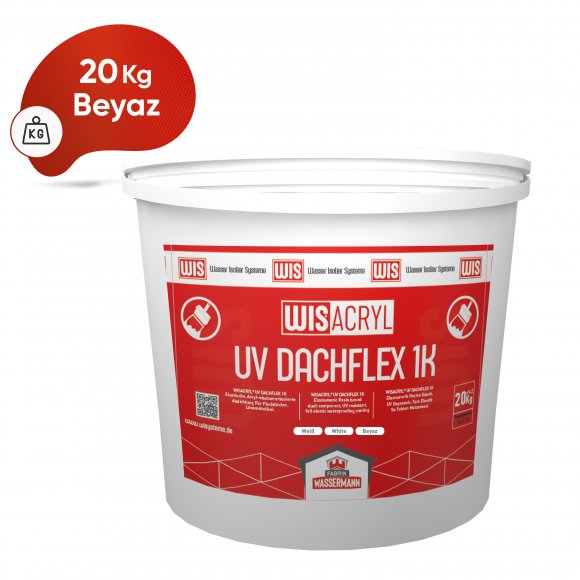 WISSEAL® UV DACHFLEX 1K Ein-Komponenten uv beständige hochelastische flüssig Kunststoffabdichtung für geneigte Dächer