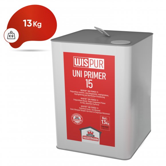 WISPUR® PRIMER 15 Poliüretan Esaslı, Tek Bileşenli, Düşük Viskoziteli, Emici Olmayan Yüzeyler için Astar ve Emprenye Malzemesi